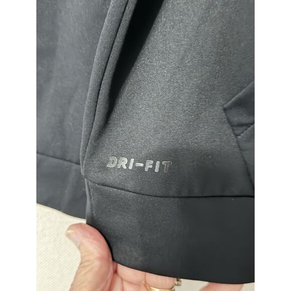 Nike Men's Dri Fit Sz Large Hoodie Back White Check Classic Activewear Trendy - Picture 3 of 11